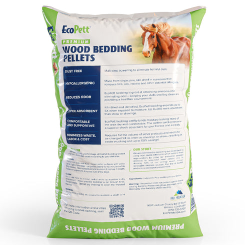 EcoPett EcoPett Pellets 40lb - Poudre Pet and Feed Supply