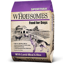 Wholesomes Lamb Meal & Rice Dry Dog Food 40lb - Poudre Pet and Feed Supply