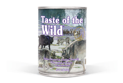 Taste of the Wild Sierra Mountain Canine Formula with Lamb in Gravy 13.2oz - Poudre Pet and Feed Supply