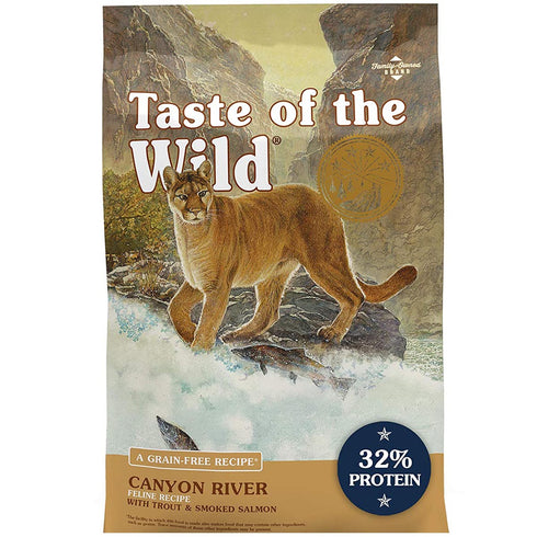 Taste of the Wild Canyon River with Trout Dry Cat Food 5lb - Poudre Pet and Feed Supply