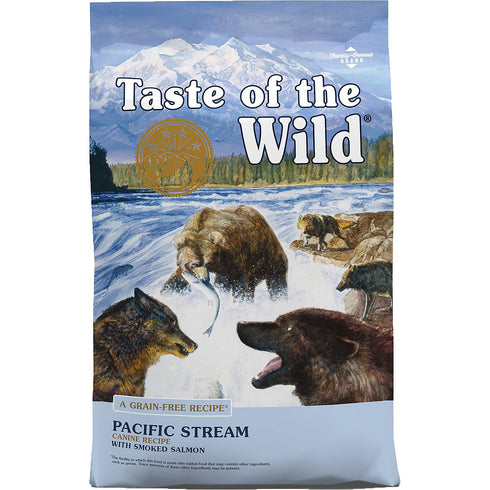 Taste of the Wild Pacific Stream with Salmon Dry Dog Food 5lb - Poudre Pet and Feed Supply