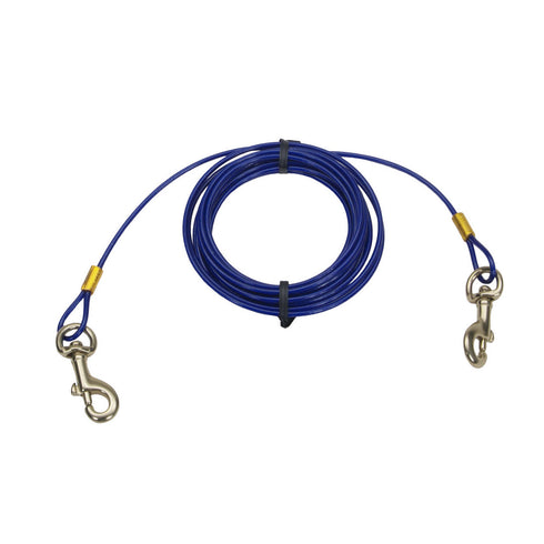 Titan Medium Cable Dog Tie Out 20' - Poudre Pet and Feed Supply