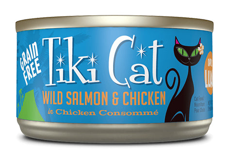 Tiki Cat Napili Wild Salmon & Chicken 2.8oz - Poudre Pet and Feed Supply