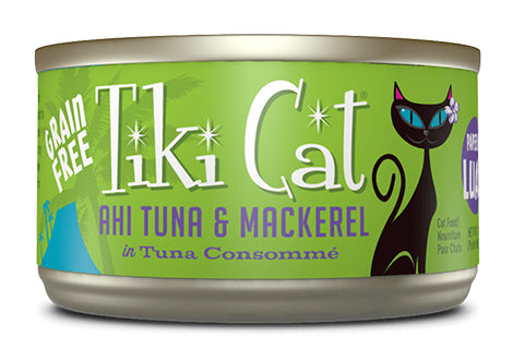 Tiki Cat Papeekeo Ahi Tuna & Mackerel 2.8oz - Poudre Pet and Feed Supply