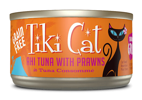 Tiki Cat Manana Ahi Tuna with Prawns 2.8oz - Poudre Pet and Feed Supply
