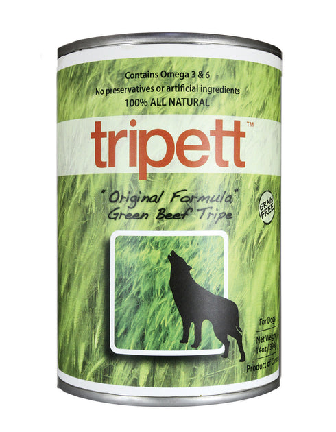 Tripett Green Beef Tripe Original Formula 13oz - Poudre Pet and Feed Supply