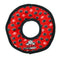 Tuffy's Jr. Ultimate Gear Ring Red Paws - Poudre Pet and Feed Supply