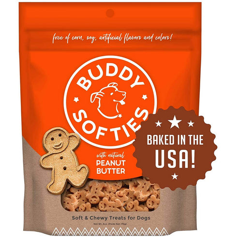 Buddy Biscuits Peanut Butter Soft & Chewy Dog Treats 6oz - Poudre Pet and Feed Supply