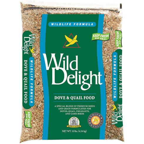 Wild Delight Dove & Quail Bird Seeds Food 10lb - Poudre Pet and Feed Supply
