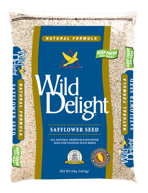 Wild Delight Safflower Seed 8lb - Poudre Pet and Feed Supply