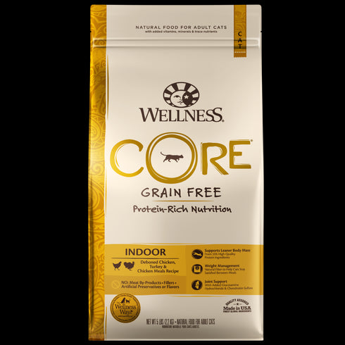 Wellness Core Indoor Cat Food 11lb - Poudre Pet and Feed Supply