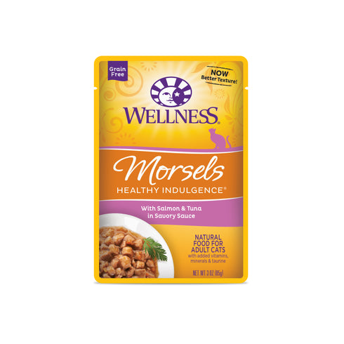 Wellness Morsels Salmon & Tuna 3oz - Poudre Pet and Feed Supply