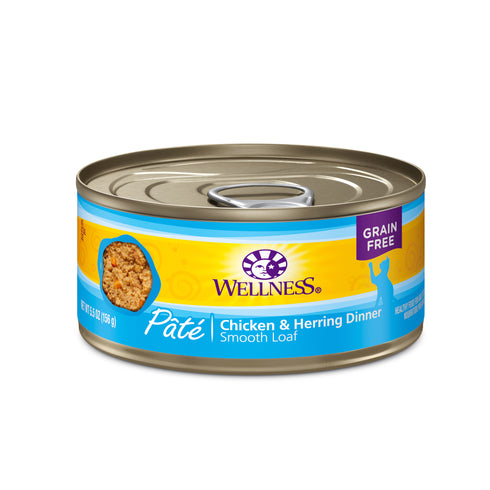 Wellness Pate Chicken & Herring 12.5oz - Poudre Pet and Feed Supply