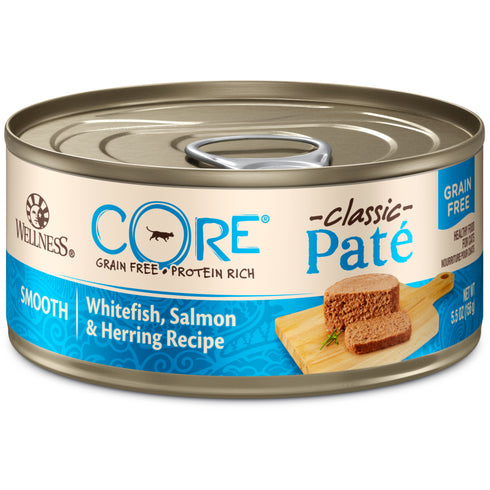 Wellness Pate Whitefish, Salmon & Herring 5.5oz - Poudre Pet and Feed Supply