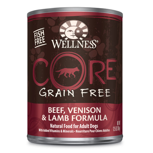 Wellness CORE Beef, Venison and Lamb Formula 12.5oz - Poudre Pet and Feed Supply