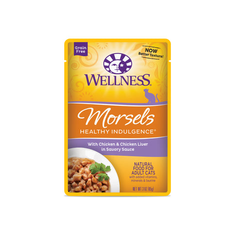 Wellness Morsels Chicken & Chicken Liver 3oz - Poudre Pet and Feed Supply