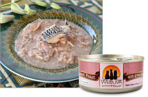 Weruva Mideast Feast with Grilled Tilapia in Gravy 10oz - Poudre Pet and Feed Supply