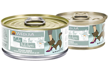 Weruva Splash Dance Chicken & Ocean Fish Recipe Au Jus 3.2oz - Poudre Pet and Feed Supply