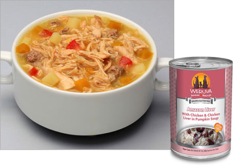 Weruva Amazon Liver with Chicken and Chicken Liver in Pumpkin Soup 14oz - Poudre Pet and Feed Supply