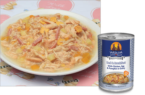 Weruva Bed and Breakfast with Chicken, Egg, Pumpkin and Ham in Gravy 14oz - Poudre Pet and Feed Supply
