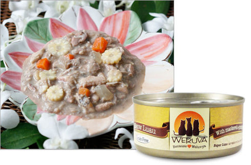 Weruva Meow Luau with Mackerel and Pumpkin 3oz - Poudre Pet and Feed Supply