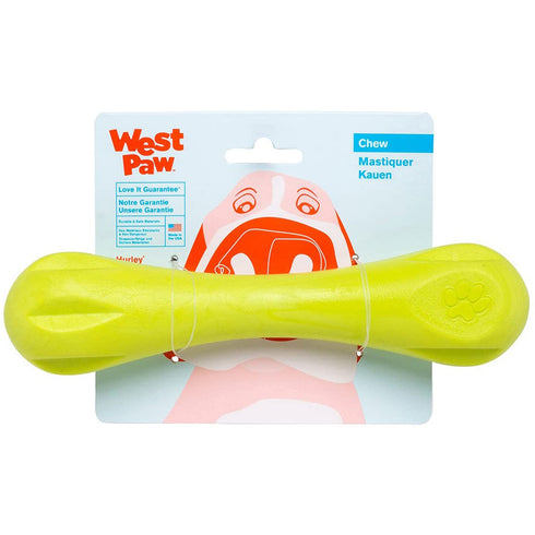 West Paw Zogoflex Hurley Large Green Dog Toy - Poudre Pet and Feed Supply