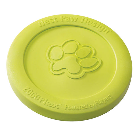 West Paw Zisc Large Green Frisbee Disc Dog Toy - Poudre Pet and Feed Supply