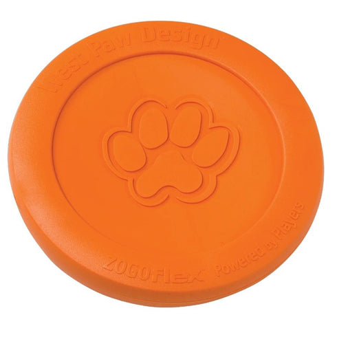West Paw Zisc Dog Toy Tangerine Large - Poudre Pet and Feed Supply