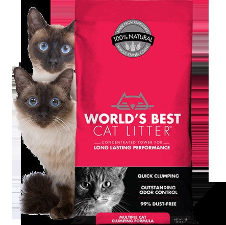 World's Best Multiple Cat Clumping 28lb - Poudre Pet and Feed Supply