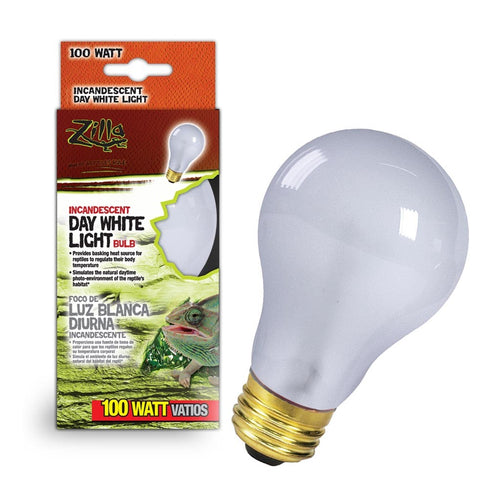 ZILLA Incandescent Day White Light Bulb 100W - Poudre Pet and Feed Supply
