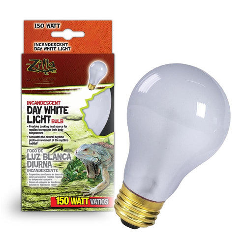 ZILLA Incandescent Day White Light Bulb 150W - Poudre Pet and Feed Supply