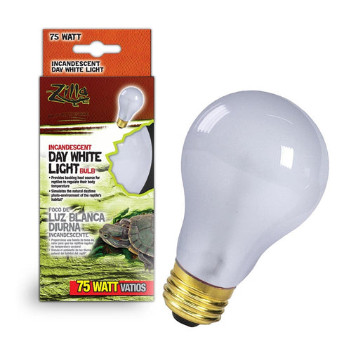 ZILLA Incandescent Day White Light Bulb 75W - Poudre Pet and Feed Supply