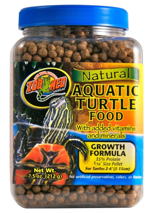 ZOO MED Natural Aquatic Turtle Food 30oz - Poudre Pet and Feed Supply