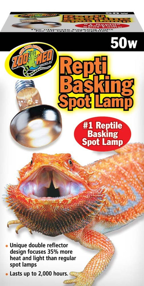 ZOO MED Repti Basking Spot Lamp 50W - Poudre Pet and Feed Supply
