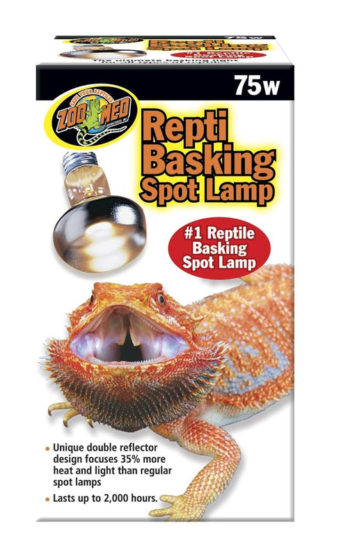 ZOO MED Repti Basking Spot Lamp 75W - Poudre Pet and Feed Supply