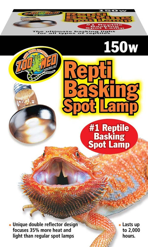ZOO MED Repti Basking Spot Lamp 150W - Poudre Pet and Feed Supply