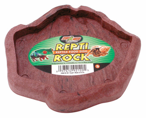 ZOO MED Repti Rock Food Dish Small - Poudre Pet and Feed Supply