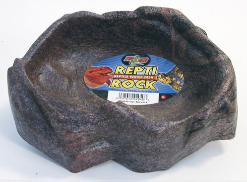 ZOO MED Repti Rock Water Dish Large - Poudre Pet and Feed Supply