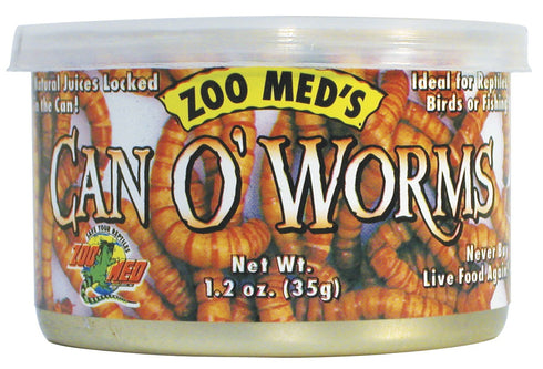 ZOO MED Can O' Worms 1.2oz - Poudre Pet and Feed Supply