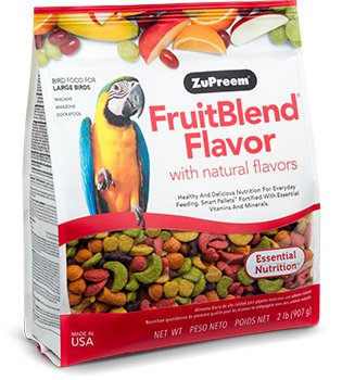 Zupreem FruitBlend Flavor with Natural Flavors Large 3.5lb - Poudre Pet and Feed Supply