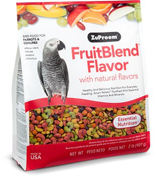 Zupreem FruitBlend Flavor with Natural Flavors Parrots & Conures 3.5lb - Poudre Pet and Feed Supply