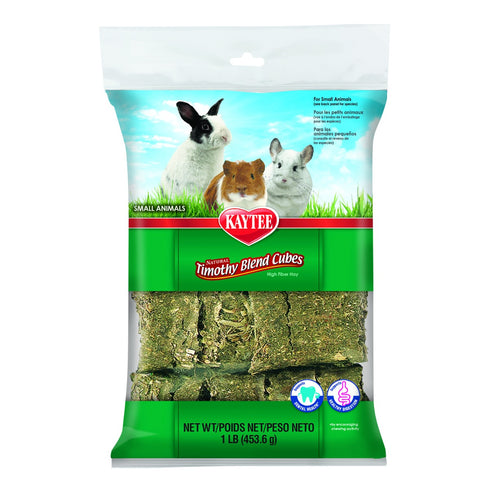 Kaytee Timothy Hay Blend Cubes 1lb - Poudre Pet and Feed Supply