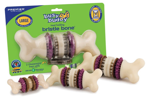 Busy Buddy Bristle Bone Medium - Poudre Pet and Feed Supply