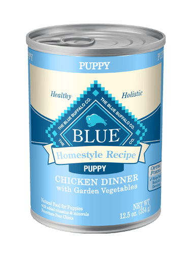 Blue Buffalo Chicken Dinner with Garden Vegetables Puppy 12.5oz - Poudre Pet and Feed Supply