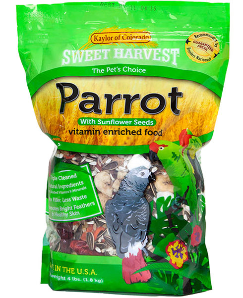 Kaylor of Colorado Parrot with Sunflower Seeds 4lb - Poudre Pet and Feed Supply