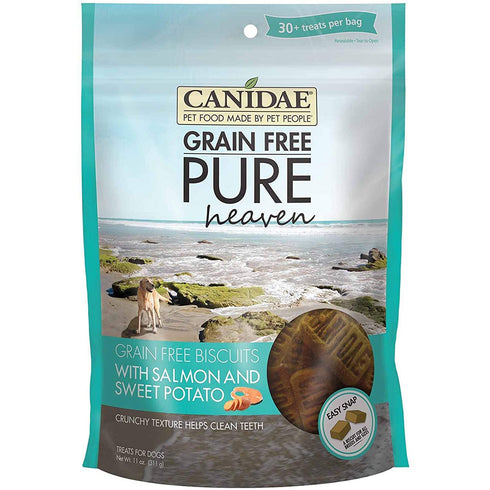 Canidae PURE Grain Free Dog Treats, Salmon and Sweet Potato, 11oz - Poudre Pet and Feed Supply