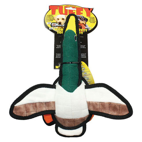 Tuffy's Dudley the Duck JR Dog Toy - Poudre Pet and Feed Supply