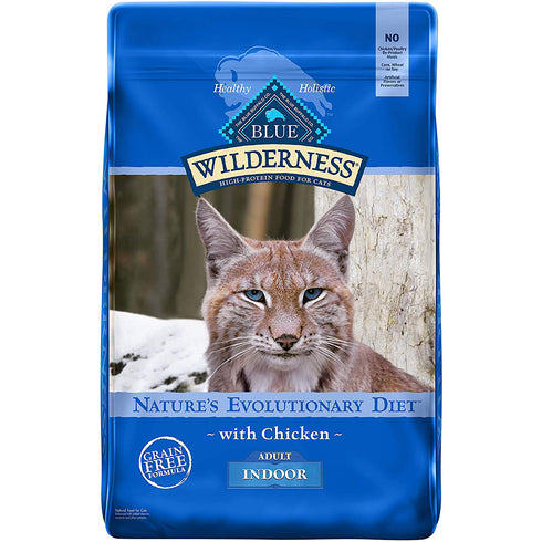 Blue Buffalo Chicken Indoor Dry Cat Food 11lb - Poudre Pet and Feed Supply