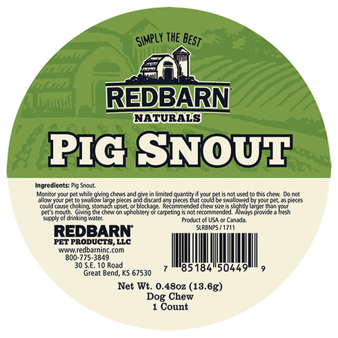 Redbarn Pig Snouts - Poudre Pet and Feed Supply