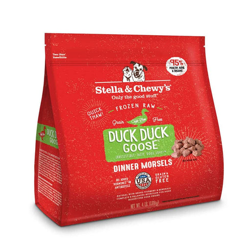 Stella and Chewys Dandy Lamb Frozen Raw Dinner Morsels Dog Food 4lb - Poudre Pet and Feed Supply